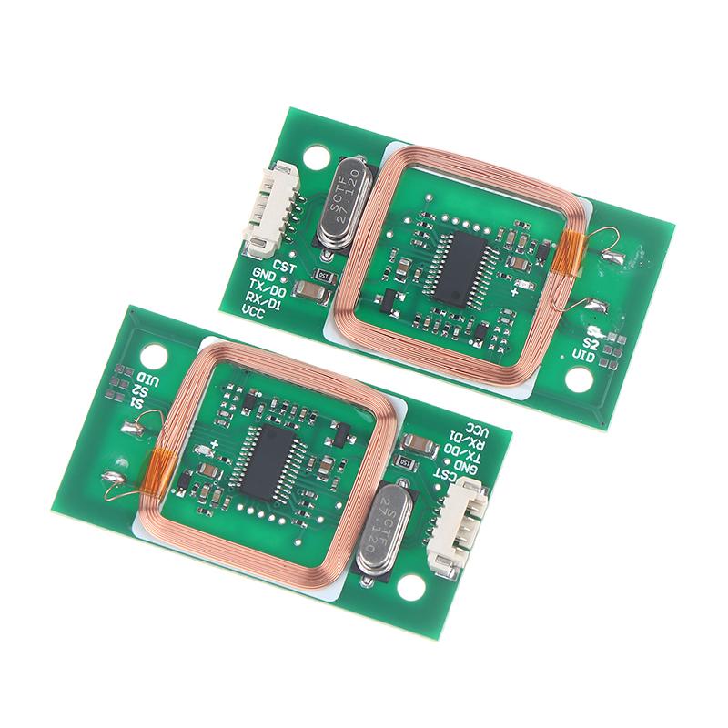 Мини-модуль считывателя RFID-карт 5В Wiegand Uart Ttl Встроенный интерфейс Uart Двойная частота 125 кГц 13,56 МГц