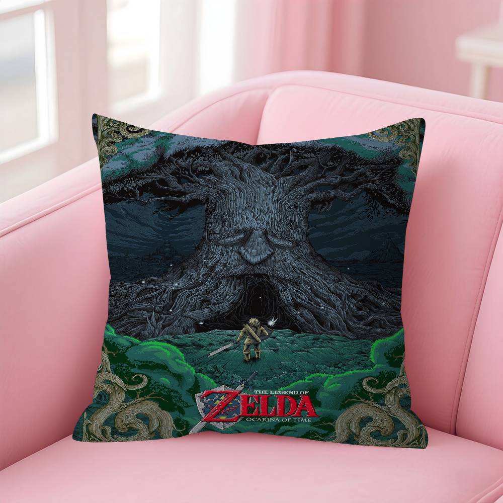 Legend Video Game Zeldas Link Pillow Gifts Home Office Furnishings Bedroom Sofa Car Cushion Cover Case 45x45cm