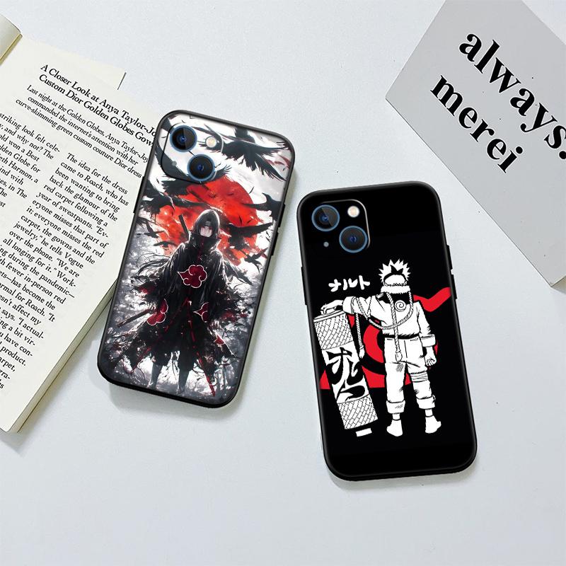 Naruto Uzumaki Sasuke Phone Case for Samsung Galaxy S20 S21 S22 Ultra FE + Plus A21S A22 A24 A25 A26 A30 A30S A31
