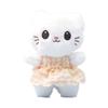 Плюшевая брелок-игрушка кошка с мягким коротким ворсом для декора сумки девочки