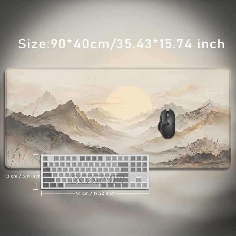 Ink Mountain Mouse Pad Gaming printon demand Home Large Custom Mousepad XXL MousePads Non-Slip Soft Carpet Office PC Mice Pad