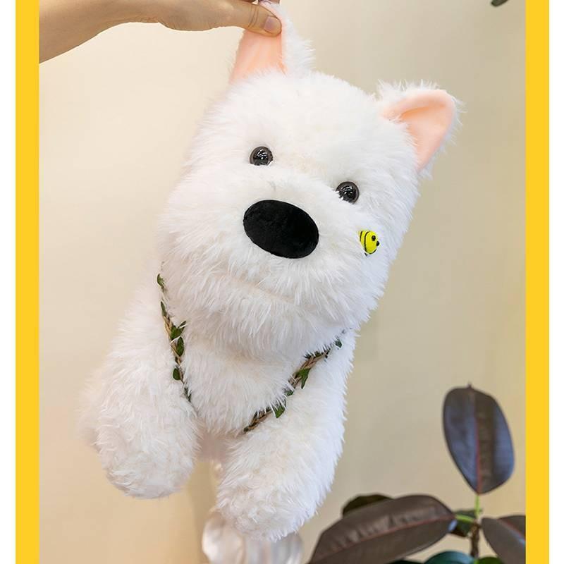 Белый Хайленд Вест Терьер Авокадо Рюкзак Плюшевая Игрушка Кукла Собака Подарок Детям