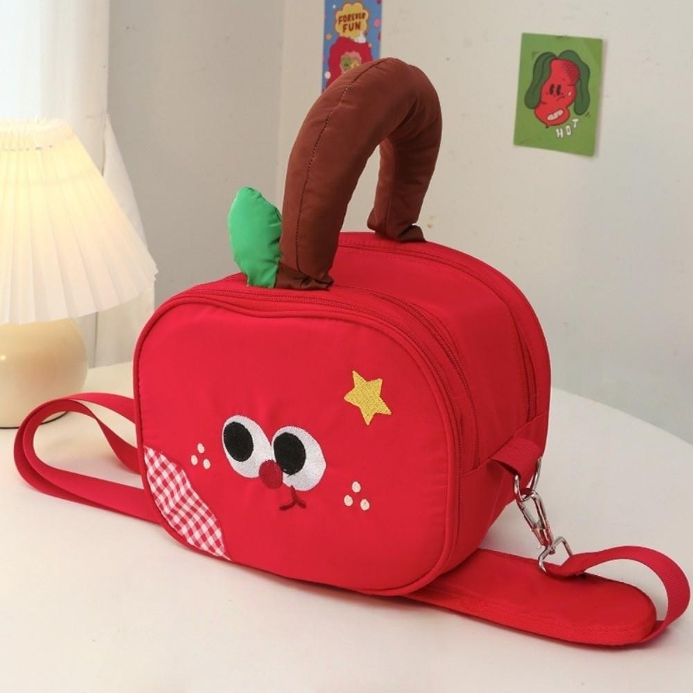 Storage Fruit Plaid Makeup Bag Handle Travel Cosmetic Container Waterproof Camera Bag Trips