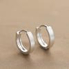 2024 New Hot-selling 925 Silver Hoop Earrings for Women - Light Luxury, High-end, Versatile, Elegant
