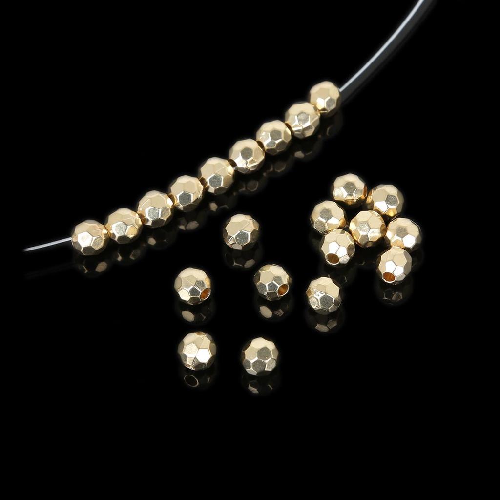 100-500Pcs Acrylic CCB Faceted Geometry Seed Spacer Beads for Jewelry Making DIY Bracelet Necklaces