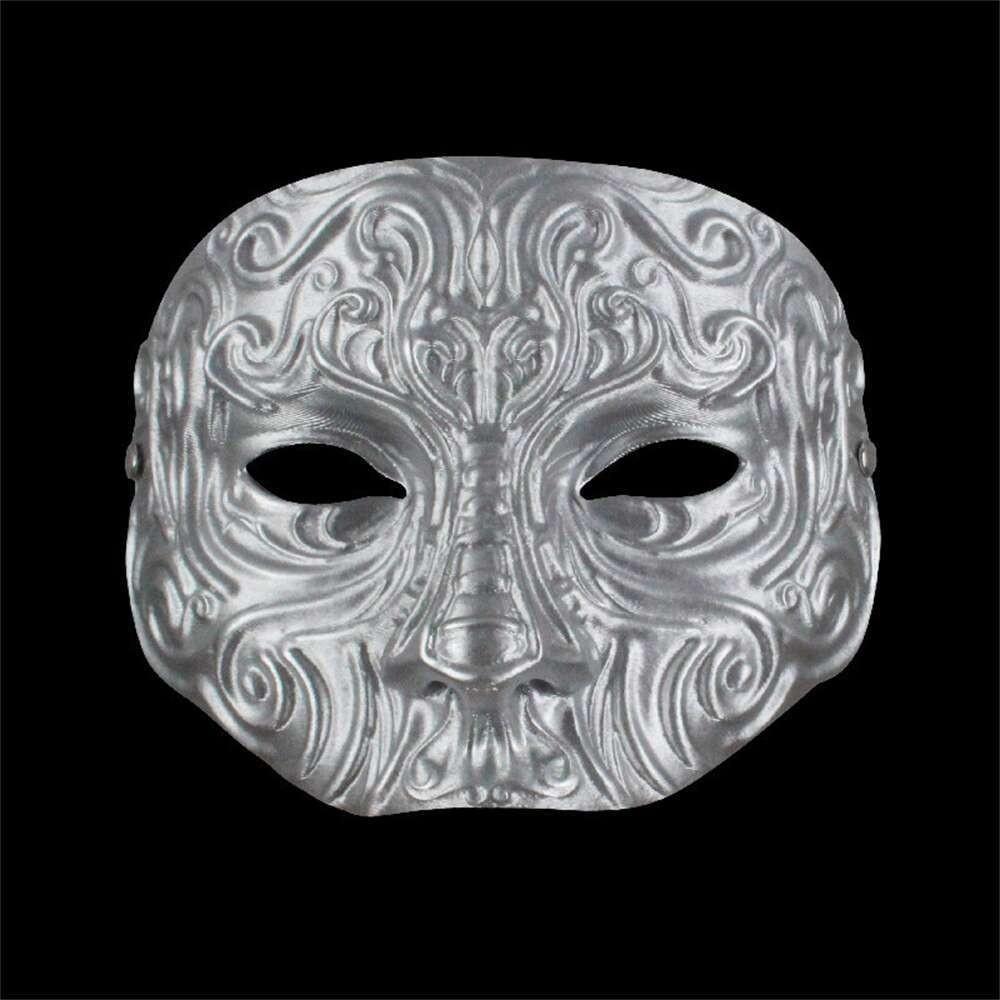 Beautifully Designed Chinese Cultural Half Mask Perfect For Halloween And Costume Parties