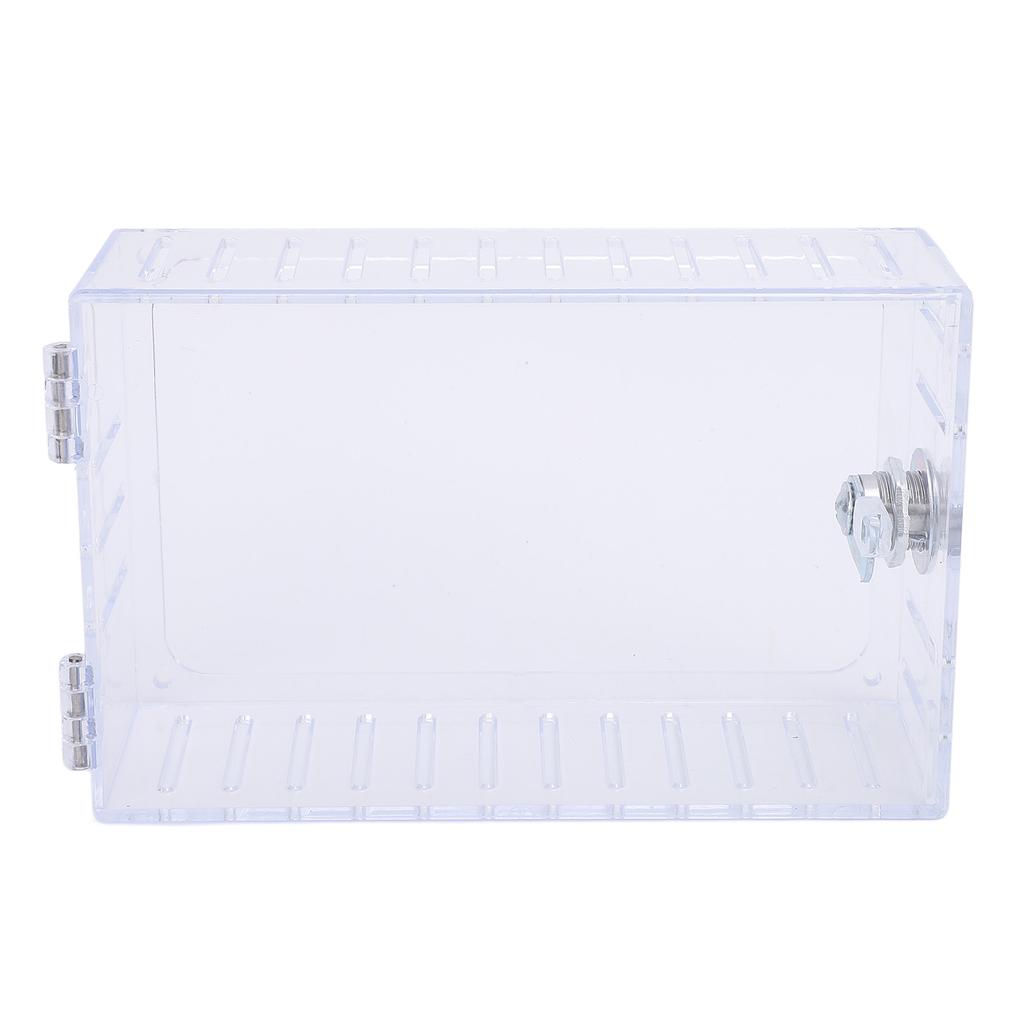 Прозрачная крышка для термостата с замком и защитой термостата с ключом. Подходит для термостатов размером 6,1x3,95x2 дюйма или меньше.