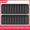 Совместимость для ( ECOVACS T50 MAX PRO OMNI ) Запасные части Аксессуары Основная боковая щетка Тряпка для швабры Мешок для пыли Hepa-фильтр