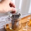 304 Stainless Steel Tea Infuser High Quality Tea Strainer with Cover Teapot Fine Mesh Coffee Filter Tea Accessory