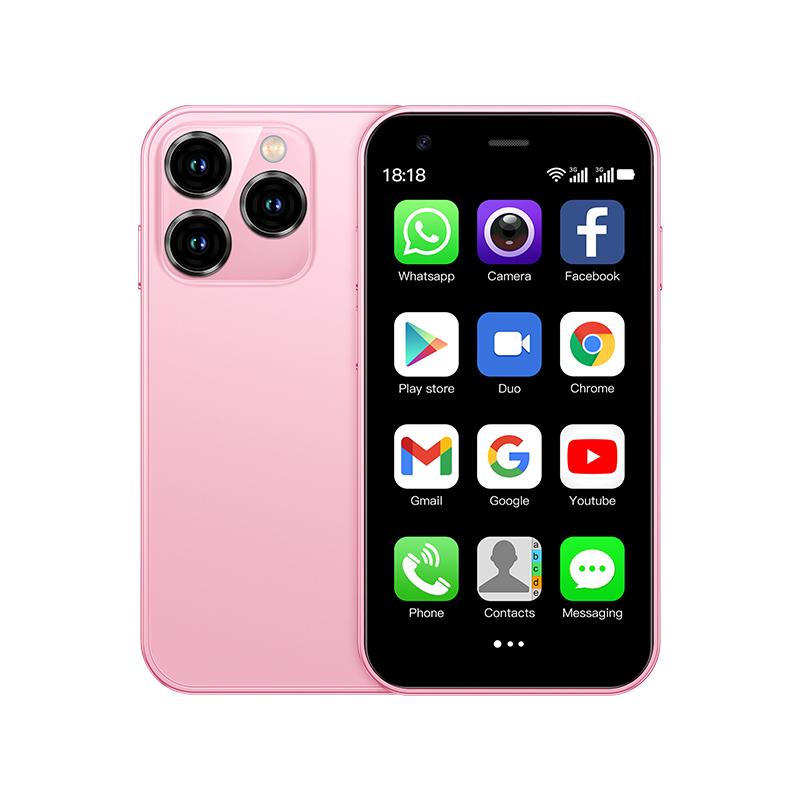 Soyes Мини-смартфон XS15, 3,0-дюймовый дисплей, Android 8,1, 2 ГБ ОЗУ, 16 ГБ ПЗУ, две SIM-карты, Play Store, мобильный телефон 3G