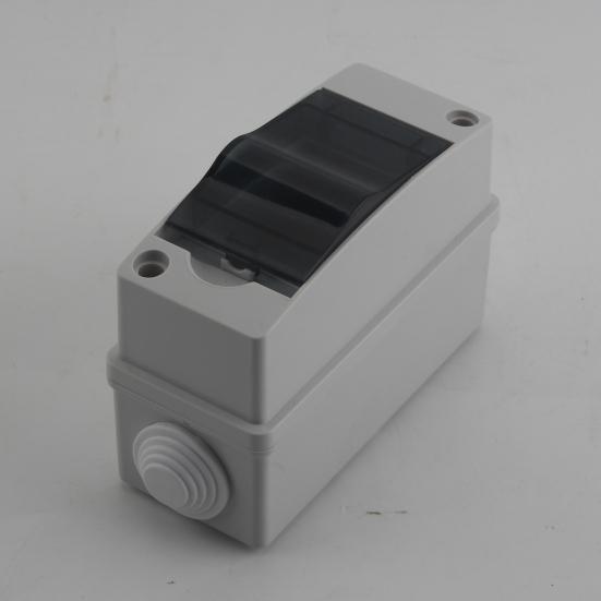 Распределительная коробка HT Водонепроницаемая Прозрачная крышка широкого применения Миниатюрный изоляционный дизайн Потребительский блок На открытом воздухе