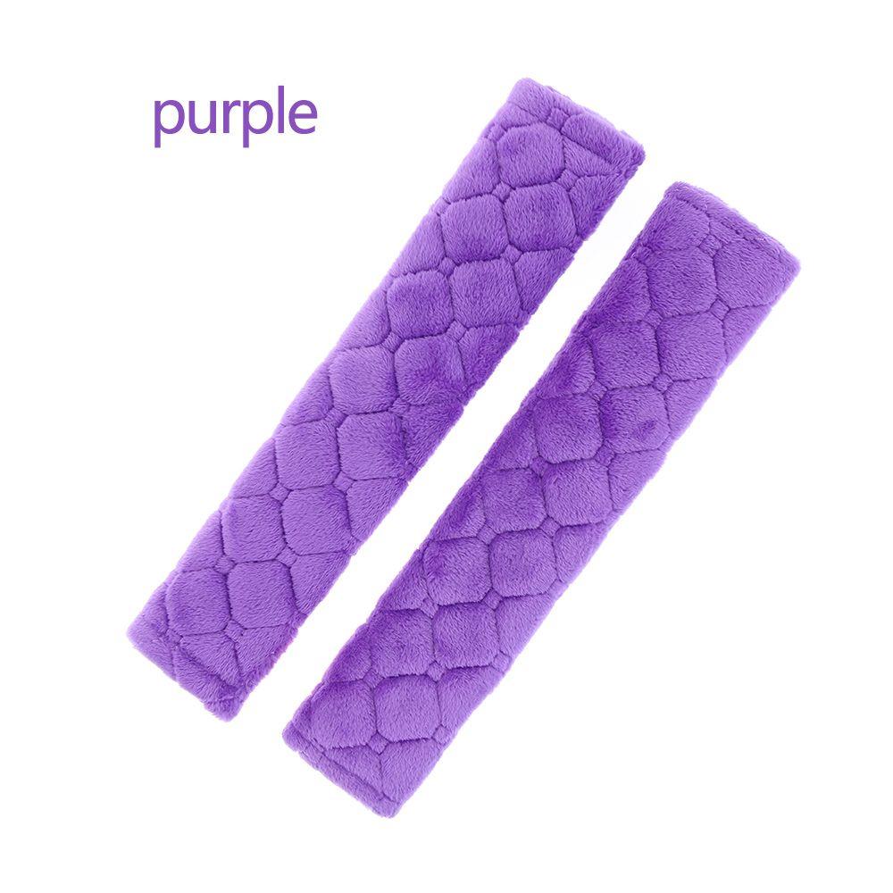 Удобная подушка  Чехлы на ремни безопасности  Мягкая плюшевая накладка на плечо для автомобиля