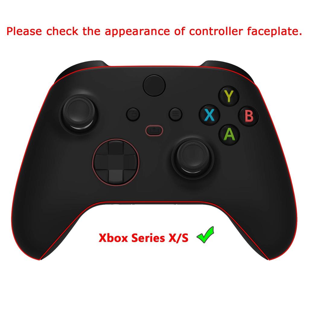 PlayVital Sweetheart Kitty Silicone Cover for Xbox Series Includes Thumb Grips and Cute Grip Cover X/S Controllers, Stickers, Design, Non-Slip [Black]