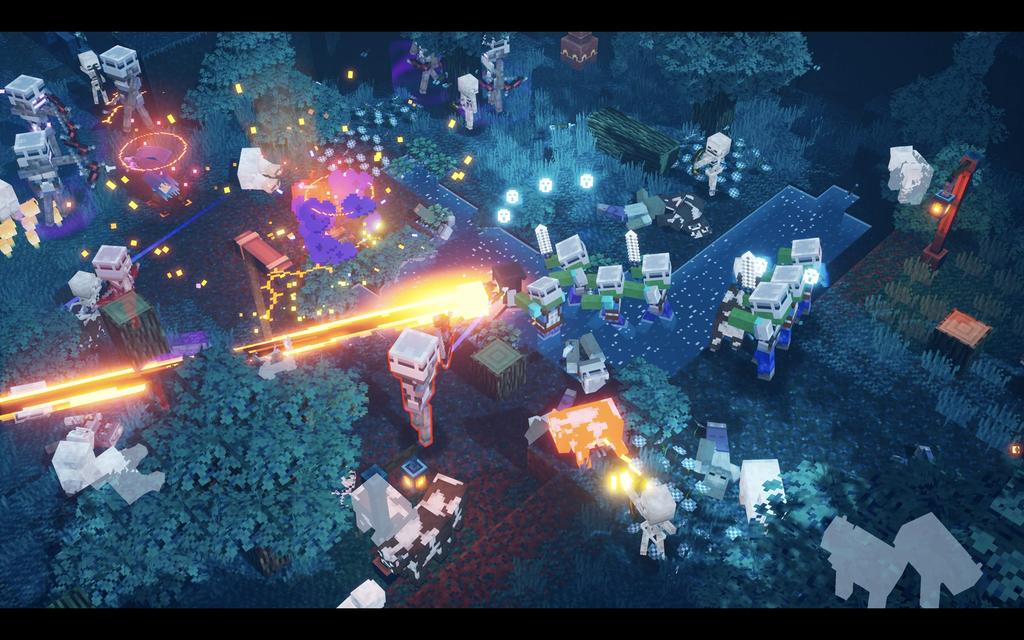 Minecraft Dungeons Ultimate Edition Switch Logo Design Microfiber Cloth -Switch (Nintendo Included)