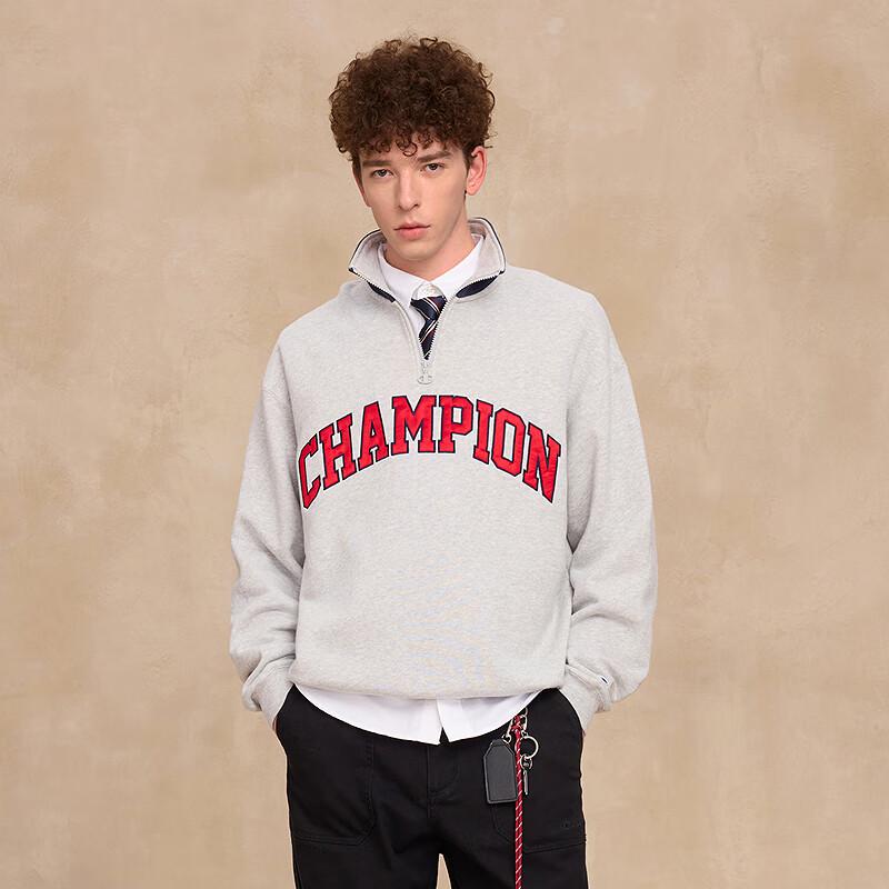 Champion Унисекс свитшот с воротником на молнии