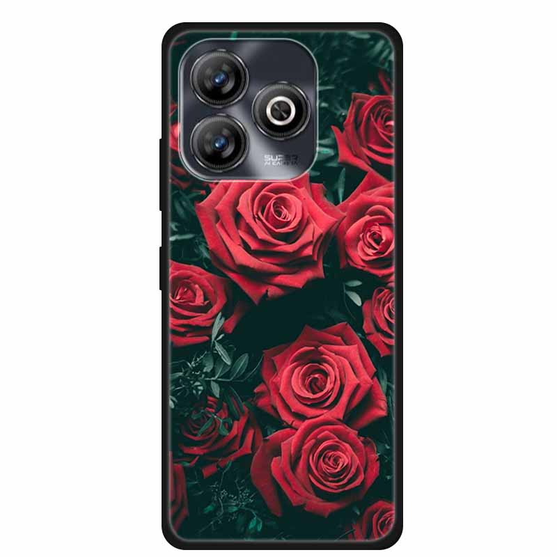 Чехол для ZTE BLADE A75 4G Животные Мягкий Силикон ТПУ Чехлы для Телефона Задняя Крышка Для ZTE BLADEA75 Ударопрочный Волк Защитник Крутой Coque