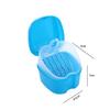 Net Tooth Clean Organizer Denture Retainer Case False Teeth Storage Box Mouth Guard Container