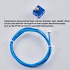 Ender-3/ Ender-3-v2 Thermistor Upgrade: 3PCS 1.2m High Temperature NTC 3950 100K Thermistor Sensor for Ender 3 Max/5, CR10, CR10s, V6 Volcano, High