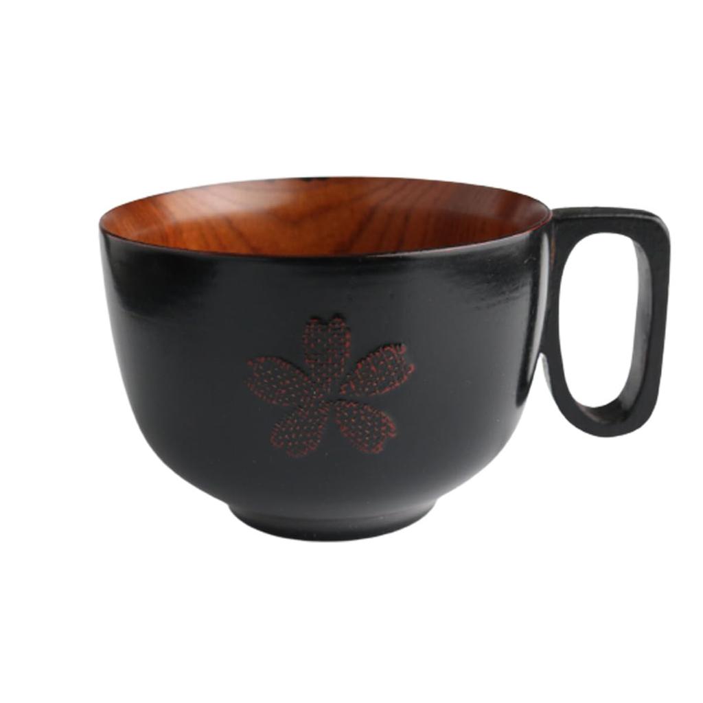 Уличная Моя Суп Сакура и Акебоно x Текущая Модель J-kitchens Чашка, Дизайн, Деревянная, 10 6.8см,