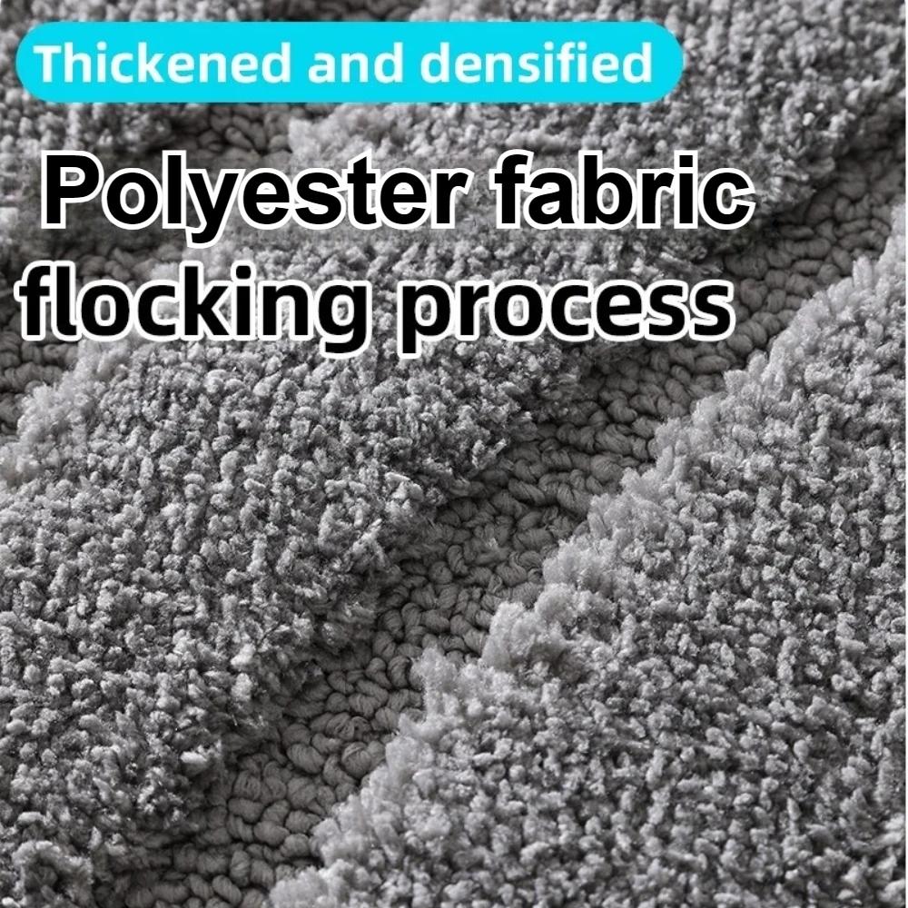 3D Bathroom Soft Plush Anti-skid Mat Super Absorbent Solid Color Rug for Toilet/Washroom Durable Easy To Clean Carpet Alfombra
