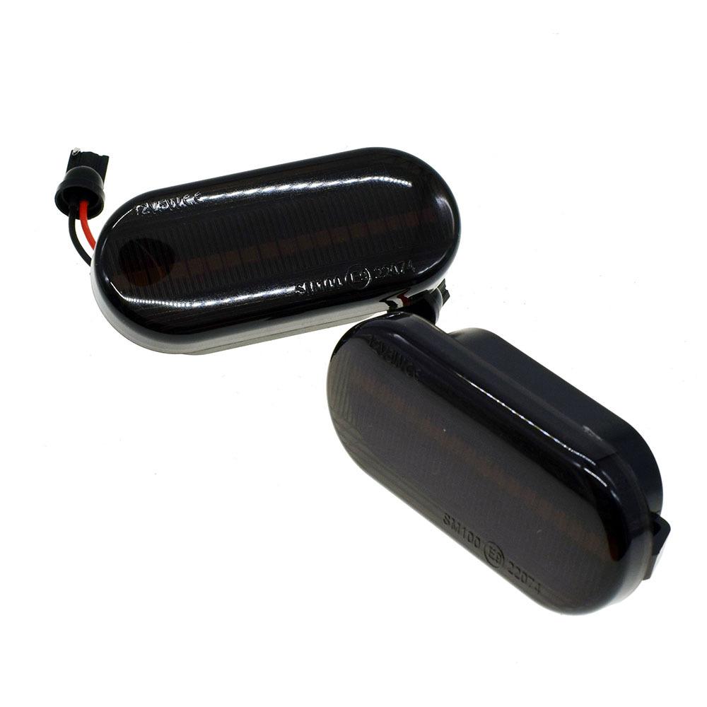 Динамический боковой габаритный указатель поворота, 2 шт., 14805294 для SEAT Leon Ibiza 6L Ford Focus MK2 VW Golf 3 4 Lupo Passat Polo 6N 9N Bora