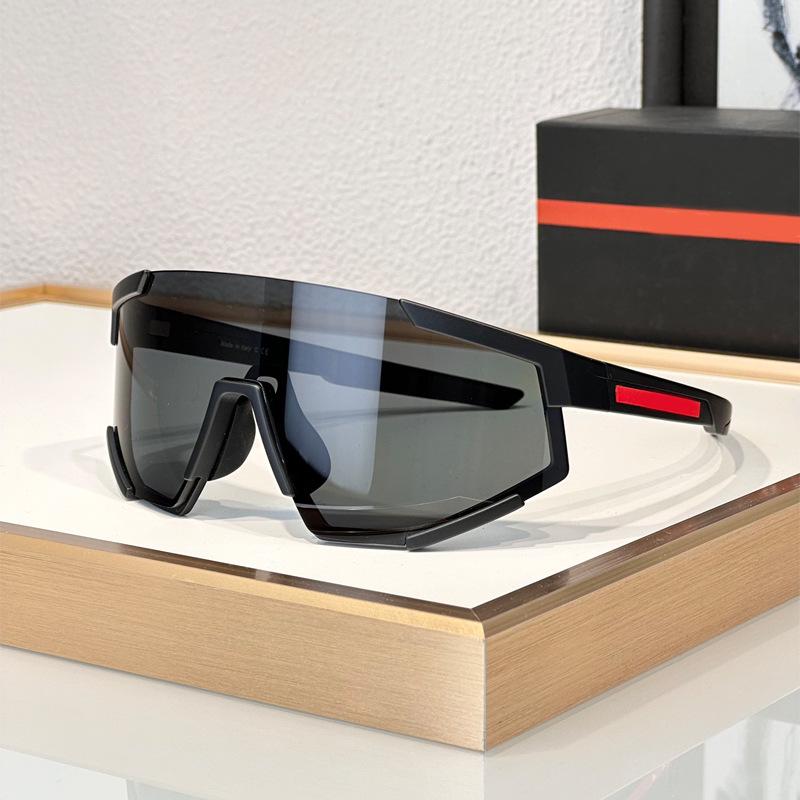 Женские модные ветрозащитные спортивные солнцезащитные очки с большой оправой - унисекс, мода 04W