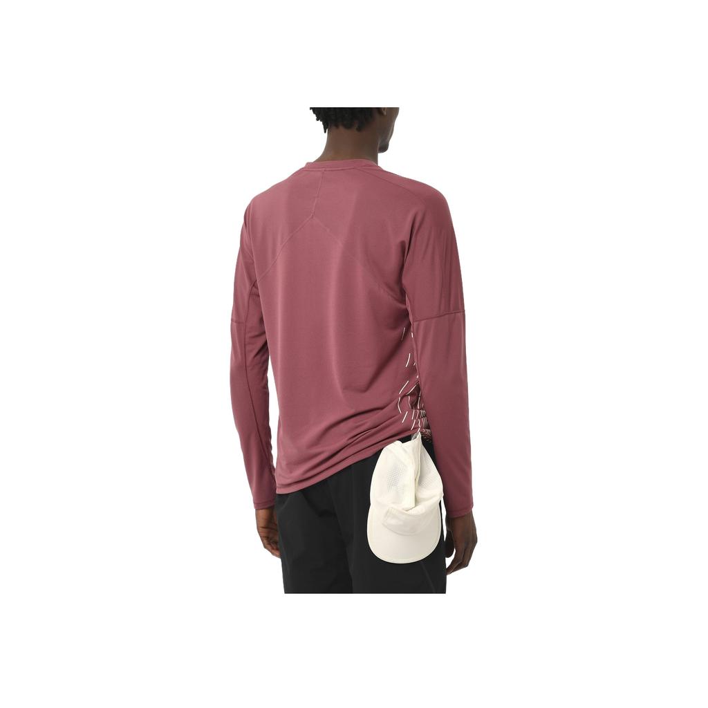 SALOMON Sense Aero Графичная Минималистичная Практичная Универсальная Футболка с Длинным Рукавом Мужские топы C26975