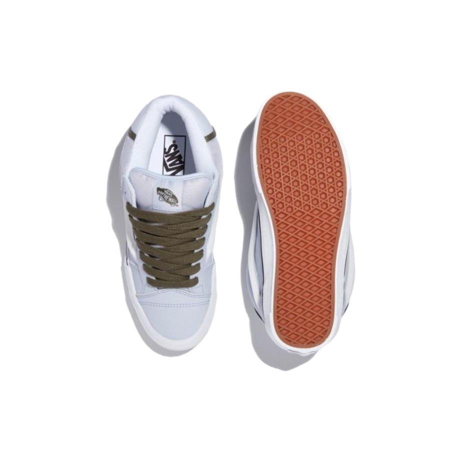 Vans KNU Текстиль, Кожаная Амортизация Средняя Высота Повседневная Обувь Унисекс Синий VN000CQ9CHA1