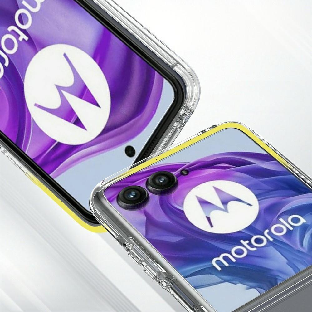TPU + Acrylic Case for Motorola Razr 70 Ultra / 60 Ultra, Transparent
