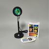 Cross-border RGB Mini Sunset Projection Lamp for Photo Atmosphere & Live Backgrounds