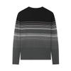 Мужской пуловер Qipai 7A из смесовой шерсти в полоску с антибактериальной полосой