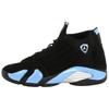 Air Jordan 14 Винтажные Баскетбольные Кроссовки Унисекс Черно-Синие 487471-007