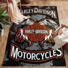 Harleydavidson Area Rug Perfect For Foyer Game Room Dormitory Entryway Antislip Carpet Office Home Decor Perfect Gift For Valentine'S Wedding Birthday