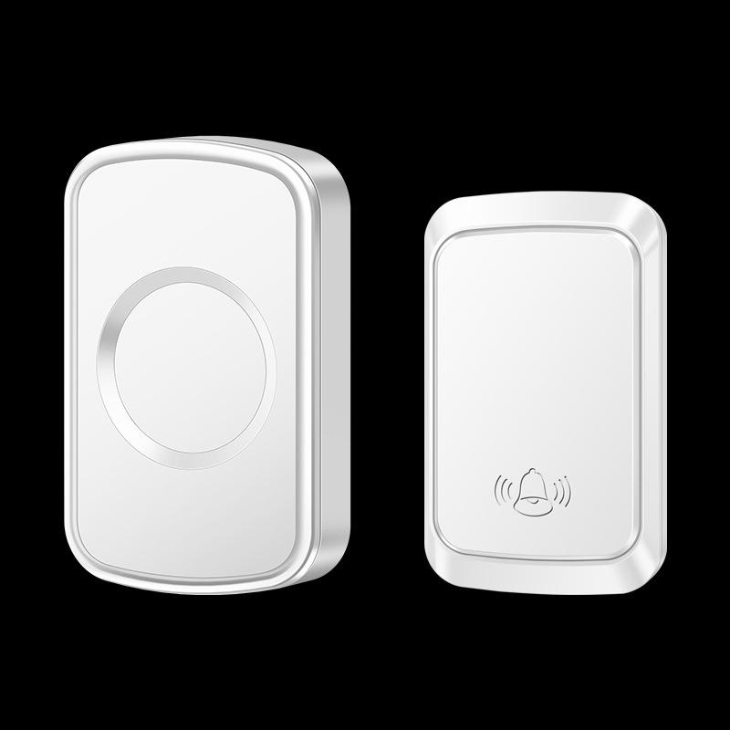 Wireless Waterproof Self-Powered Doorbell for Home with Ultra-Long Range & Battery-Free Remote for Elderly