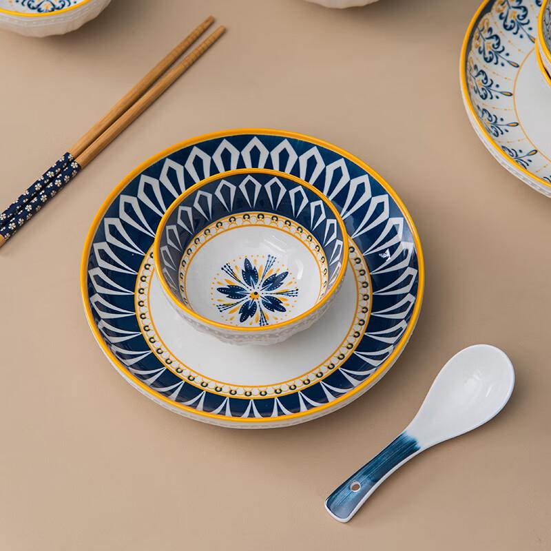 Light Luxury Ceramic Dinnerware Set