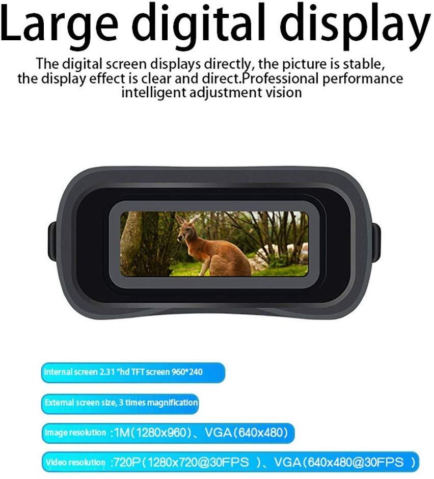 Телескоп ночного видения, цифровой бинокль, инфракрасные очки для ночного рынка, нетепловизор, большой экран, инфракрасный охотничий бинокль ночного видения