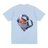Jeff The Landshark 2024 Kawaii Casual T-Shirt Round Neck Unisex Tshirt Camisetas 100%Cotton Comfortable Clothing O-neck Summer