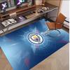 Personalized Crystal Velvet Carpet Manchester City Pattern Non Slip Floor Rug