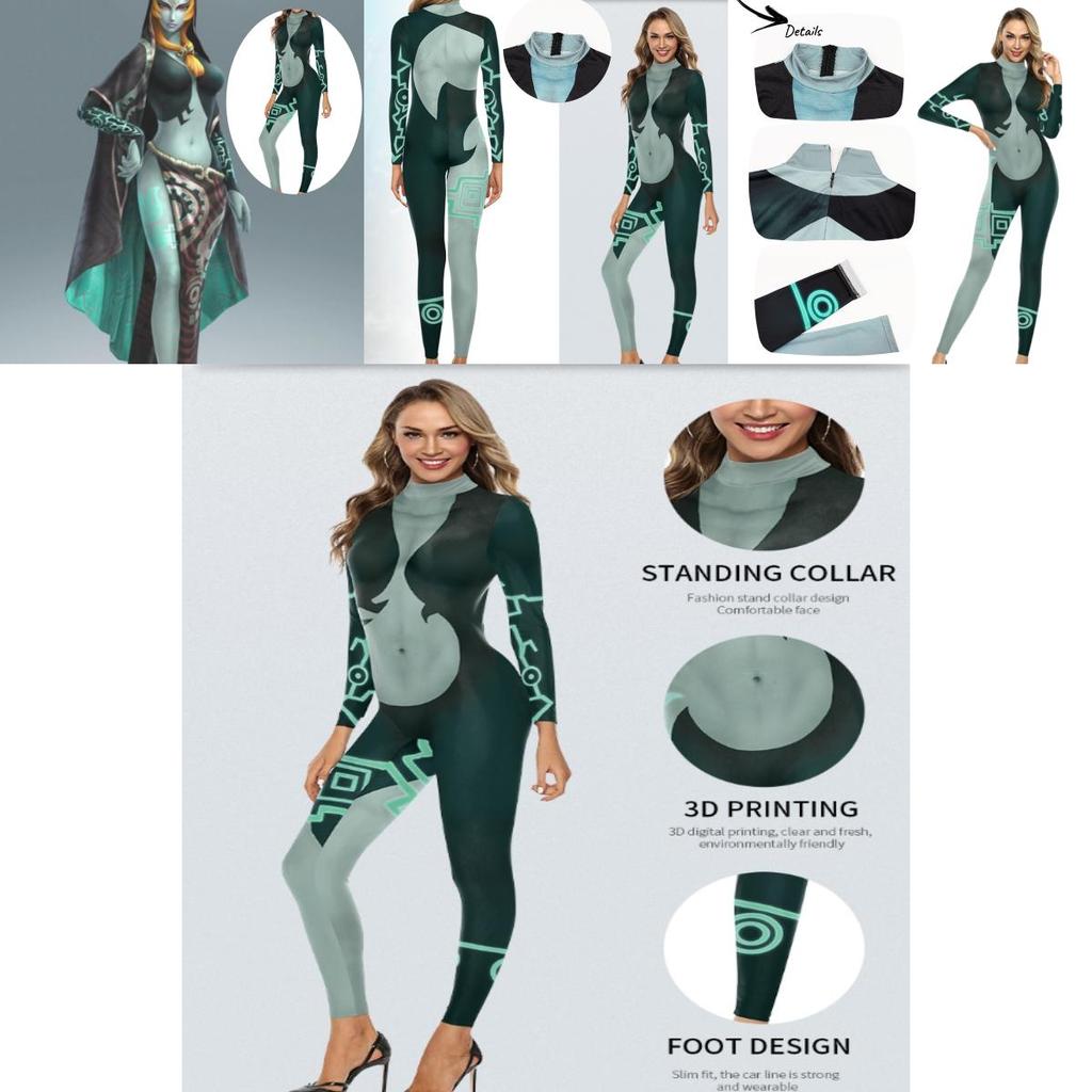 Cosplay Costume For Legend Of Zelda Twilight Princess Fans Tight-fitting Bodysuit