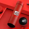 wszp1 LED Thermos Cup Temperature Display Stainless Steel Give Gifts For Seat Leon 5f Ibiza 6l 6j Leon 1p Cushion Altea Xl Accessories