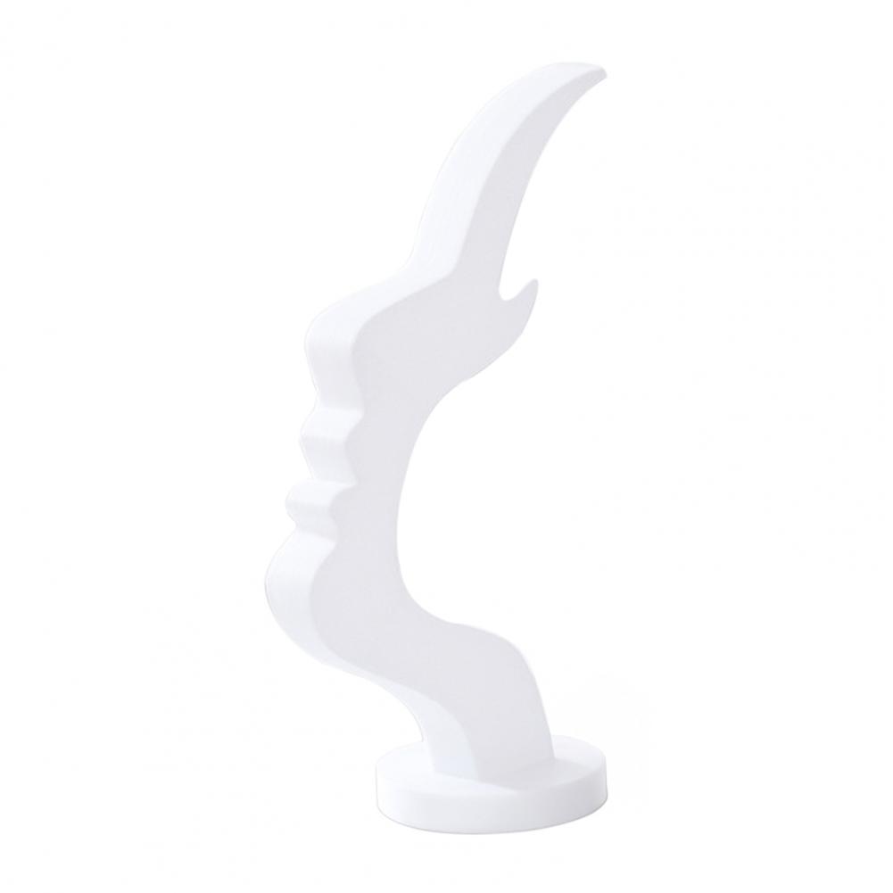 14cm Face Shaped Glass Holder Abstract Side Face Sunglasses Display Rack 3D Printed Desktop Storage Organizer For Home Office
