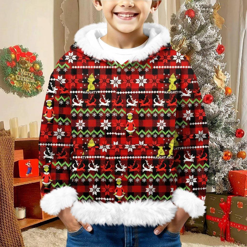 Детский свитшот для девочек и мальчиков, с длинным рукавом, легкая повседневная толстовка с капюшоном, свободный удобный свитшот