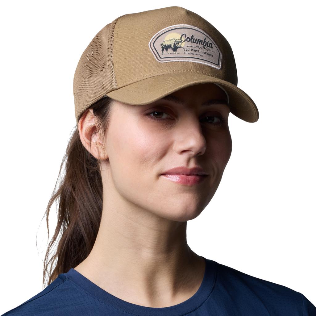 Columbia Road Ready Snap Back Hat, Unisex brown Cap