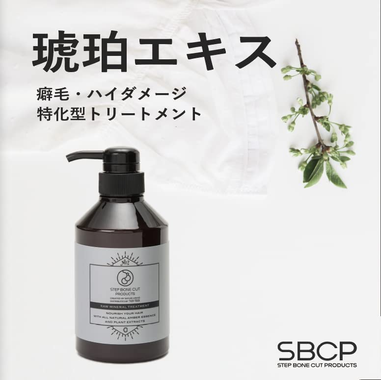 Шампунь SBCP Raw Mineral Шампунь SBCP Raw Mineral Treatment Refill Мужчины Женщины Фульвовая кислота Амино Янтарный экстракт Step Bone Cut Products [Волосы и лечение]