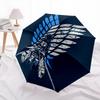 Attack on Titan Automatic Umbrella - Suitable Travel Outdoor Portable Umbrella Birthday Gift Daily Essentials