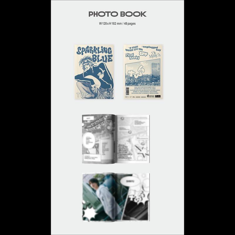 TWS 1-й мини-альбом «Sparkling Blue» Weverse Albums ver.