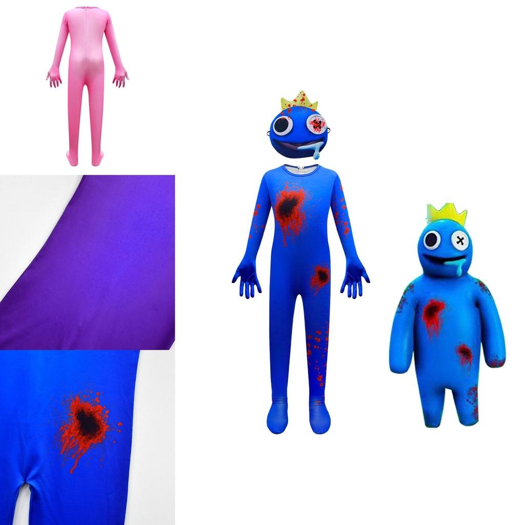 Косплей-костюм Roblox Rainbow Friends для детей Почувствуй себя персонажем игры в комбинезоне и маске