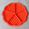 Silicone Waffle Muffin Mold Cake Mold DIY Baking Tools 4 Squares Love Waffle Cakes
