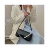 Осенняя корейская модная сумка через плечо с цепочкой и жемчугом, женская сумка под мышкой, модный стиль