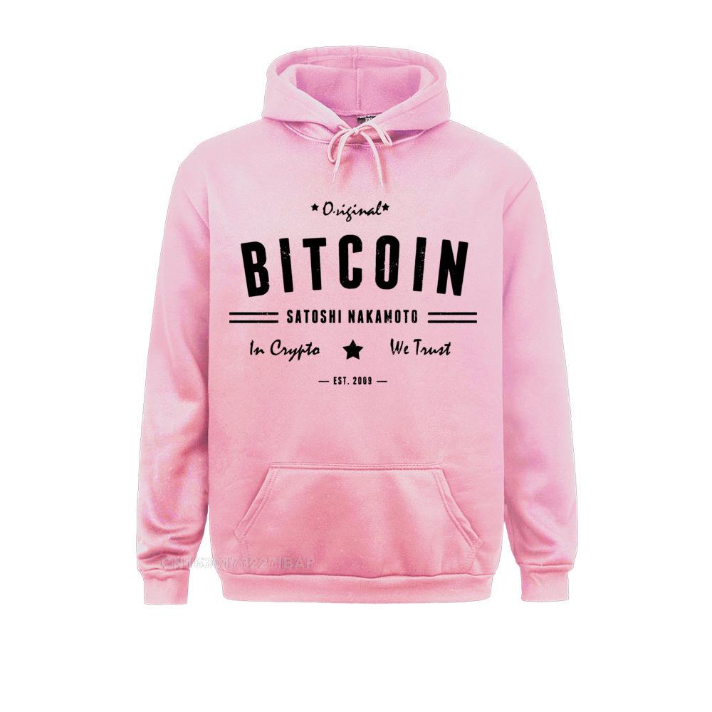 Bitcoin Original Satoshi Crypto Cryptocurrency Cotton Fun Hoodie Crew Neck Jacket Long Sleeve Men Sweatshirt
